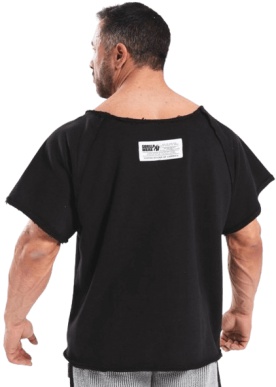 Gorilla Wear Pánské tričko s krátkým rukávem Classic Workout Top Černo/zlatá - S/M