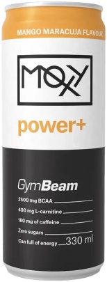 GymBeam MOXY power+ Energy Drink 330 ml - lesní ovoce