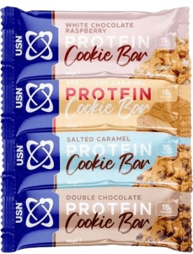 USN Trust Cookie Bar 60g - speculoos caramel PROŠLÉ DMT 2.6.2025