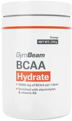 GymBeam BCAA Hydrate 375 g - zelené jablko