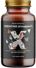 BrainMax Creatine Creapure® kreatin monohydrát (875 mg) 100 rostlinných kapslí