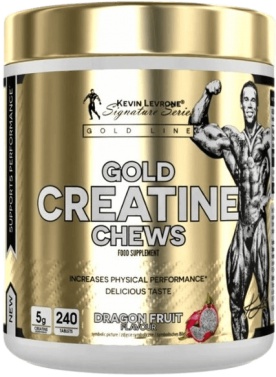 Kevin Levrone Gold Creatine Chews 240 tablet - modrá malina