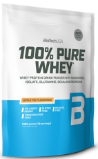BioTechUSA 100% Pure Whey 1000 g - jahoda VÝPRODEJ (POŠK. OBAL)