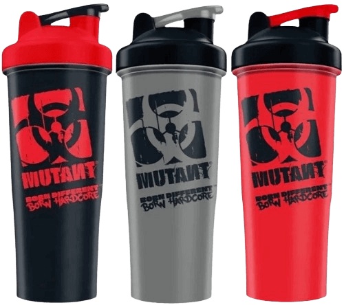 Mutant Born Hardcore Šejkr Cup 1000 ml červeno/černý