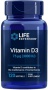 Life Extension Vitamin D3 120 kapslí