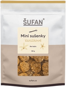 Šufan Mini sušenky 180 g - pistácie
