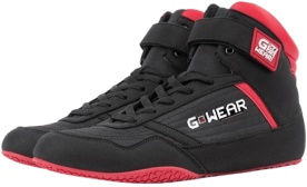 Gorilla Wear Sportovní tenisky CLASSIC High Tops Černá/Červená - 45
