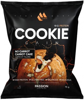Passion Nutrition MPower Cookie Gain 75 g - Malina/ruby čokoláda náplň