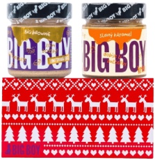 Big Boy 2-pack Vánoce: Slaný karamel 250 g + Big Brownie 220 g