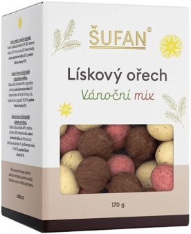 Šufan Lískový ořech 170 g - mléčná čokoláda