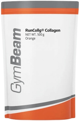 GymBeam Hydrolyzovaný kolagen RunCollg 500 g - mango/marakuja