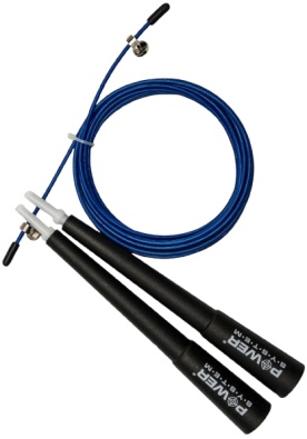 Power System Švihadlo CROSSFIT JUMP ROPE - černá