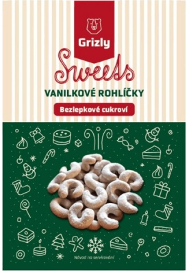 Grizly Sweets Směs na vanilkové rohlíčky bezlepkové 440 g