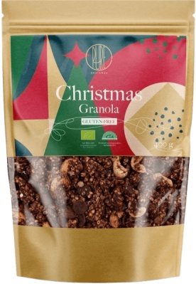 BrainMax Pure Christmas Granola Vánoční Granola BIO 400 g