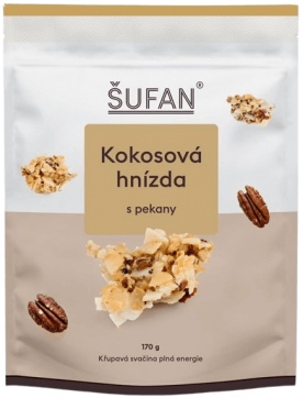 Šufan Kokosová hnízda 170 g - s jablky