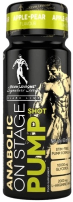 Kevin Levrone Anabolic On Stage PUMP shot 60 ml - jablko/ hruška