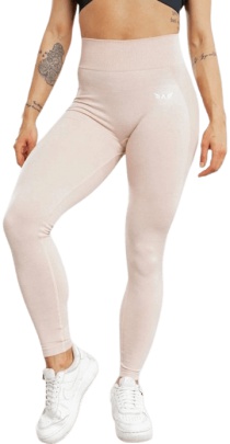 Exalted Dámské bezešvé legíny Infinity candy pink marl - XS