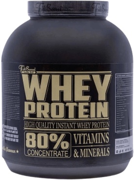 FitBoom Whey Protein 80 % 2250 g - borůvka