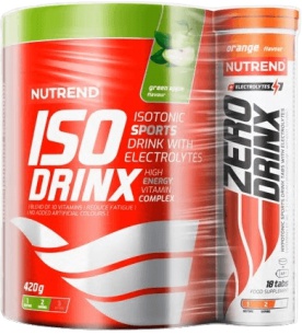 Nutrend Isodrinx 420 g + ZeroDrinx 18 tablet AKCE