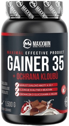 MAXXWIN Maxx Gain 35 1500 g - čokoláda VÝPRODEJ 20.4.2025