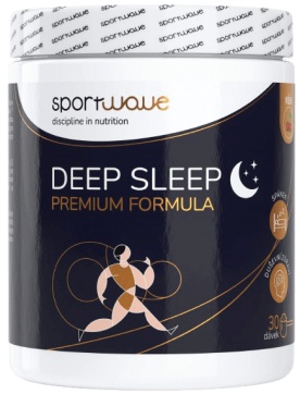Sportwave Deep Sleep Premium Formula 168 g + SportWave Šejkr 600 ml ZDARMA