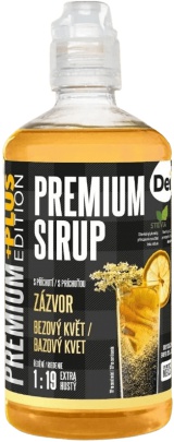 CUKR STOP Sirup Premium PLUS 485 ml - zázvor/bezový květ