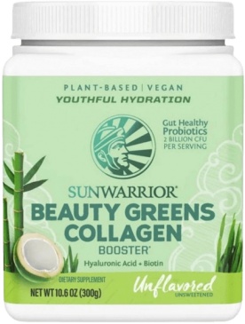 Sunwarrior Beauty Greens Collagen Booster (podpora tvorby kolagenu) 300 g