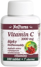 MedPharma Vitamin C 1000 mg s šípky 107 tablet