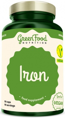 GreenFood Železo 60 kapslí