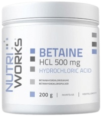 NutriWorks Betaine HCL 500 mg 200 g