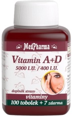 MedPharma Vitamin A+D 107 tobolek