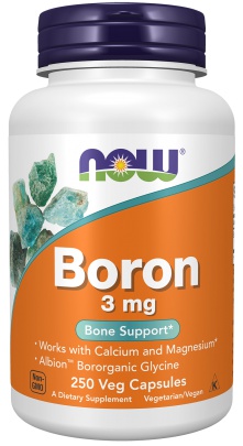 Now Foods Boron 3 mg 250 kapslí