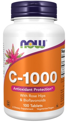 Now Foods Vitamin C 1000 mg - 100 tablet