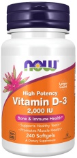 Now Foods Vitamin D3 2000 IU