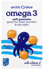 ARCTIC BLUE® Kids Omega 3 (250mg DHA, 70mg EPA & Vitamin D 200IU) - 30 gummies