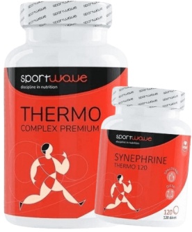 SportWave Thermo Complex Premium 120 kapslí + Synephrine Thermo 120 tablet ZDARMA