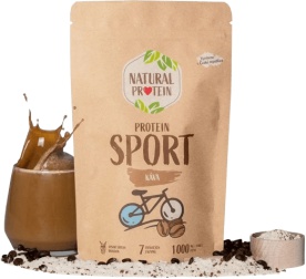Natural Protein Sport 350 g - banán