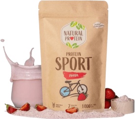 Natural Protein Sport 350 g - banán