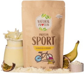 Natural Protein Sport 350 g - banán