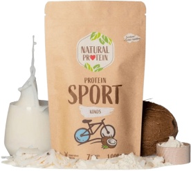 Natural Protein Sport 350 g - banán