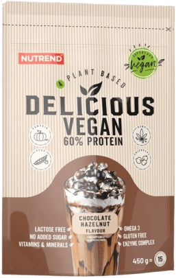 Nutrend Delicious Vegan Protein 450 g - Latte Macchiato