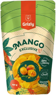 Grizly Mango sušené exclusive - 250 g