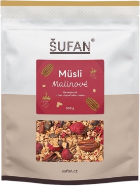 Šufan Müsli 500 g - malina