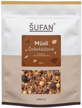 Šufan Müsli 500 g - malina