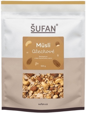 Šufan Müsli 500 g - malina