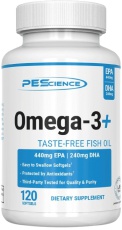 PEScience Omega 3+ 120 kapslí