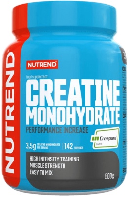 Nutrend Creatine Monohydrate Creapure + Pump Shot 60 ml - rainbow ZDARMA