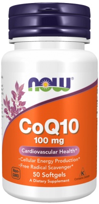 Now Foods CoQ10 100 mg 150 kapslí