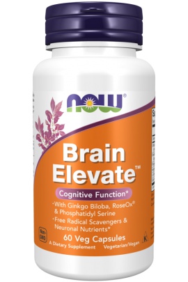 Now Foods Brain Elevate 60 kapslí