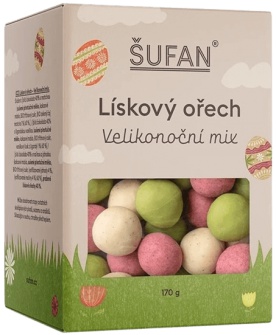 Šufan Lískový ořech 170 g - mléčná čokoláda